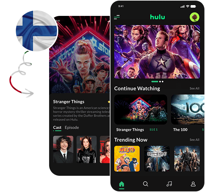 Watch Hulu in Finland