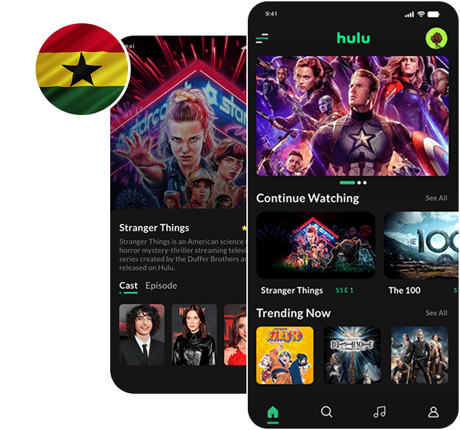 Watch Hulu in Ghana