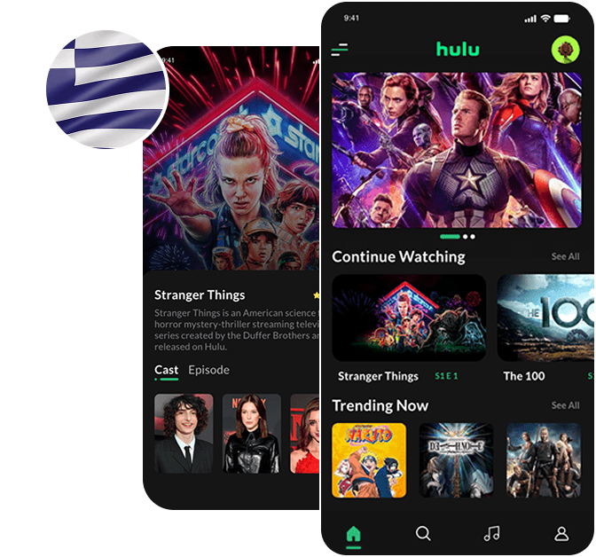 Watch Hulu in Greece