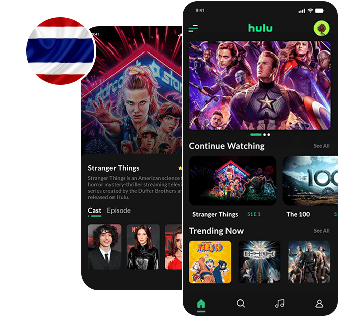 Watch Hulu in Thailand