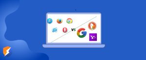 Web Browser vs. Search Engine