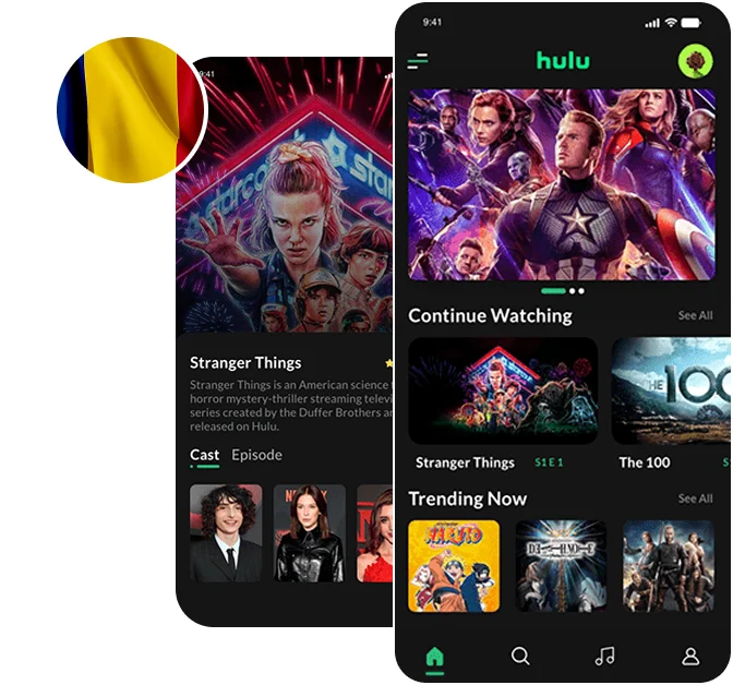 Watch Hulu in Romania