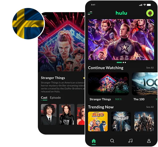 Watch Hulu in Sweden