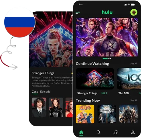 Watch Hulu in Russia
