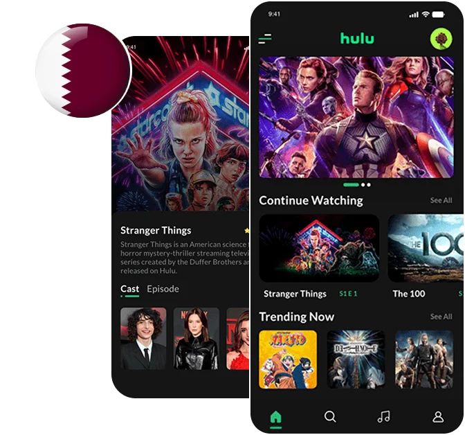 Watch hulu in Qatar